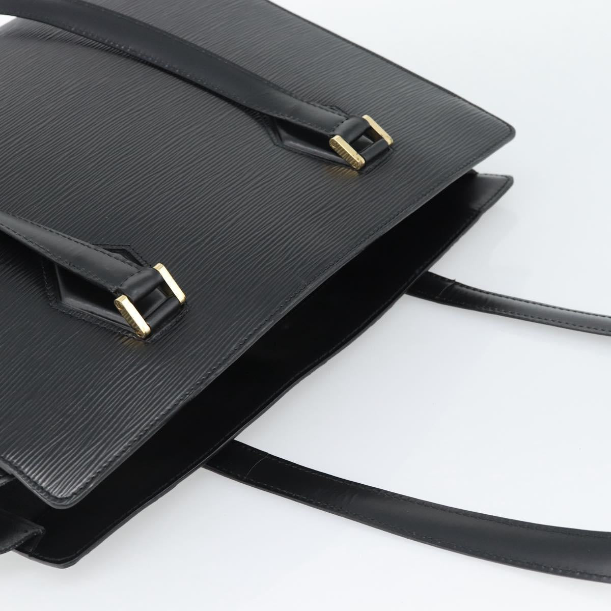 LOUIS VUITTON Epi Duplex Tote Bag Black M52422 LV Auth ka4922A