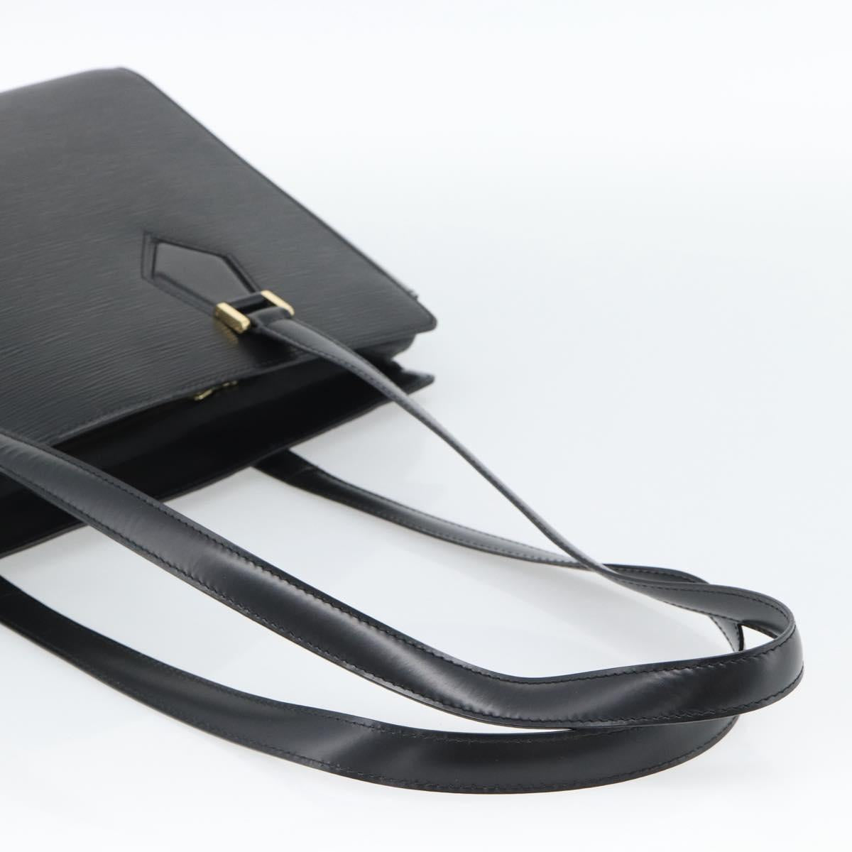 LOUIS VUITTON Epi Duplex Tote Bag Black M52422 LV Auth ka4922A