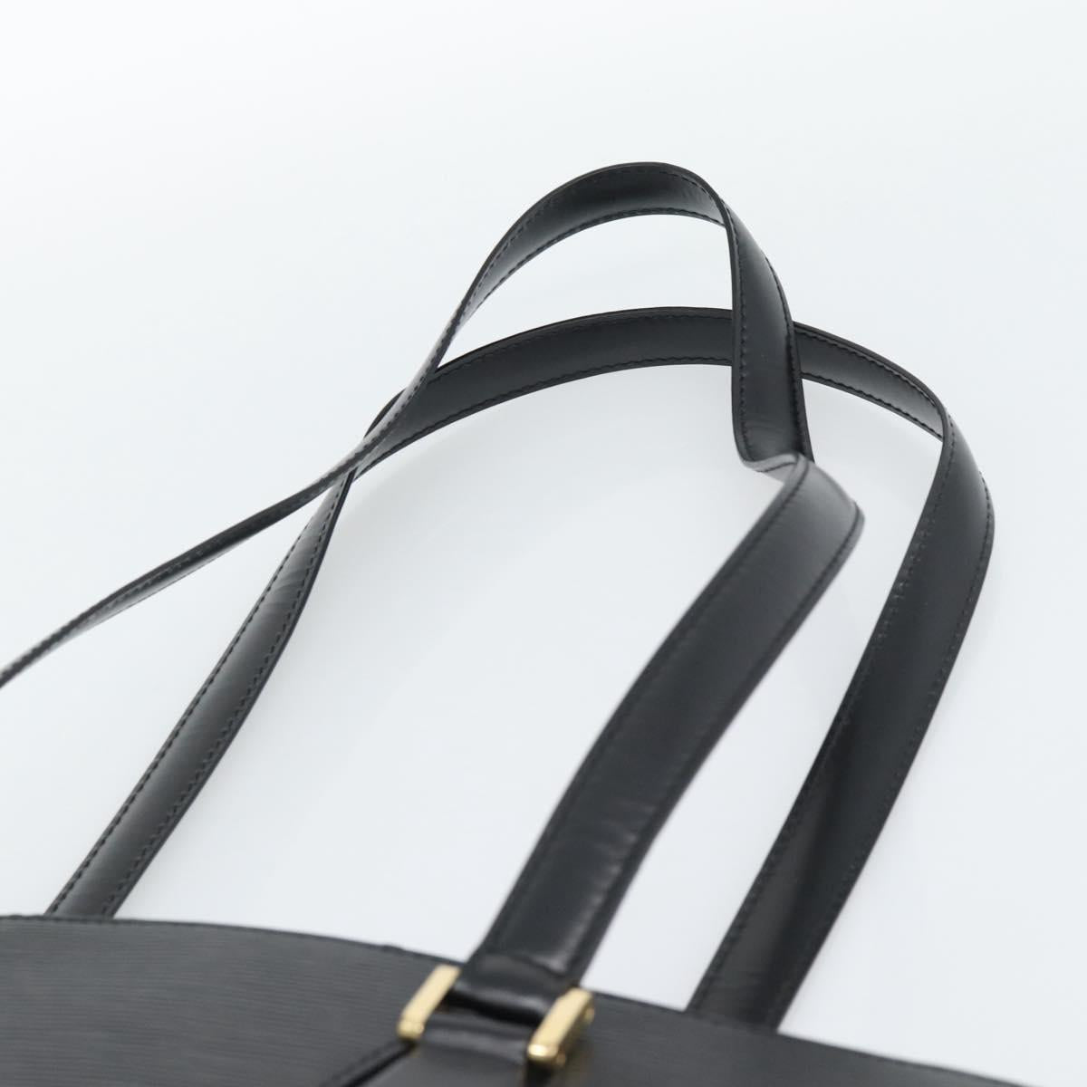 LOUIS VUITTON Epi Duplex Tote Bag Black M52422 LV Auth ka4922A