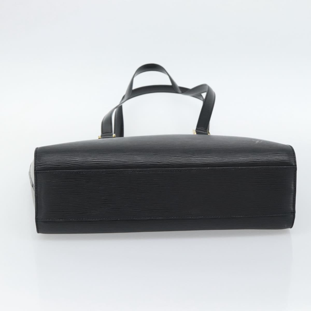 LOUIS VUITTON Epi Duplex Tote Bag Black M52422 LV Auth ka4922A