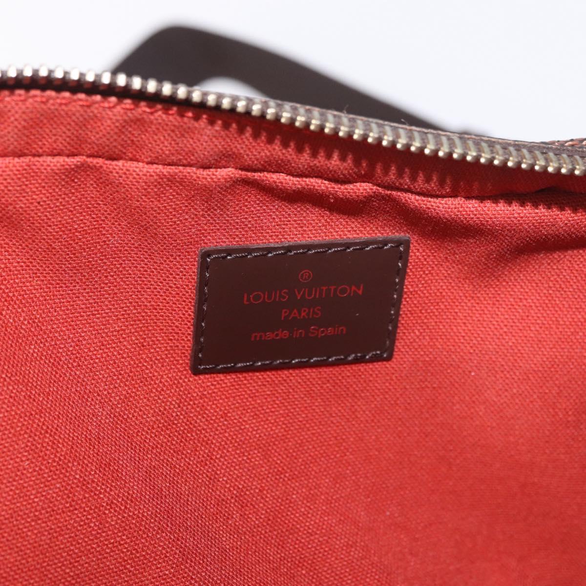 LOUIS VUITTON Damier Ebene Geronimos Shoulder Bag N51994 LV Auth ka4926V