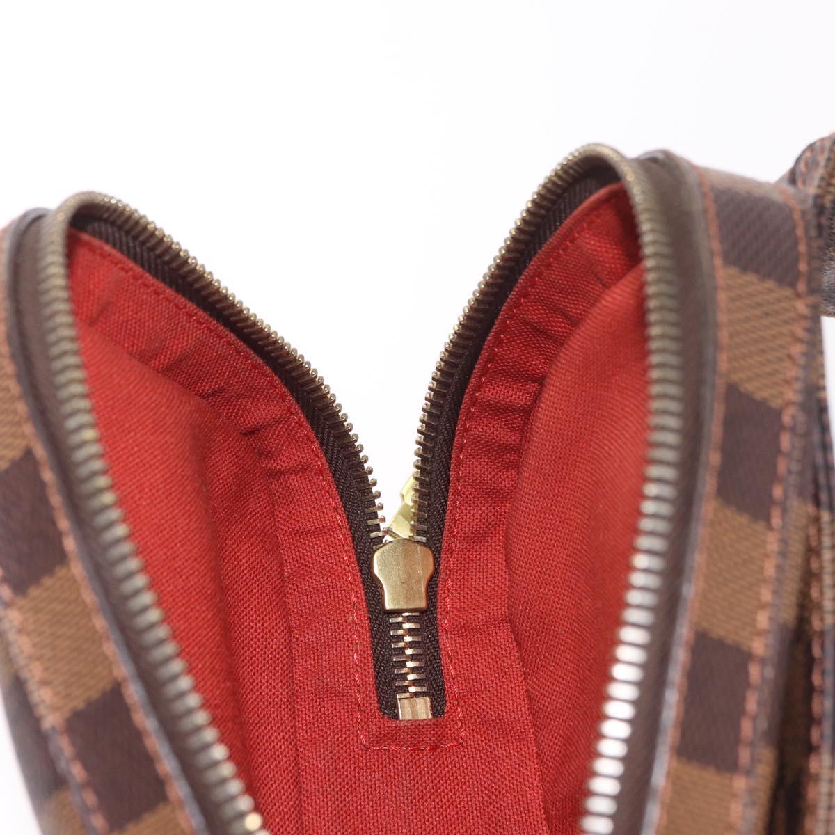 LOUIS VUITTON Damier Ebene Geronimos Shoulder Bag N51994 LV Auth ka4926V