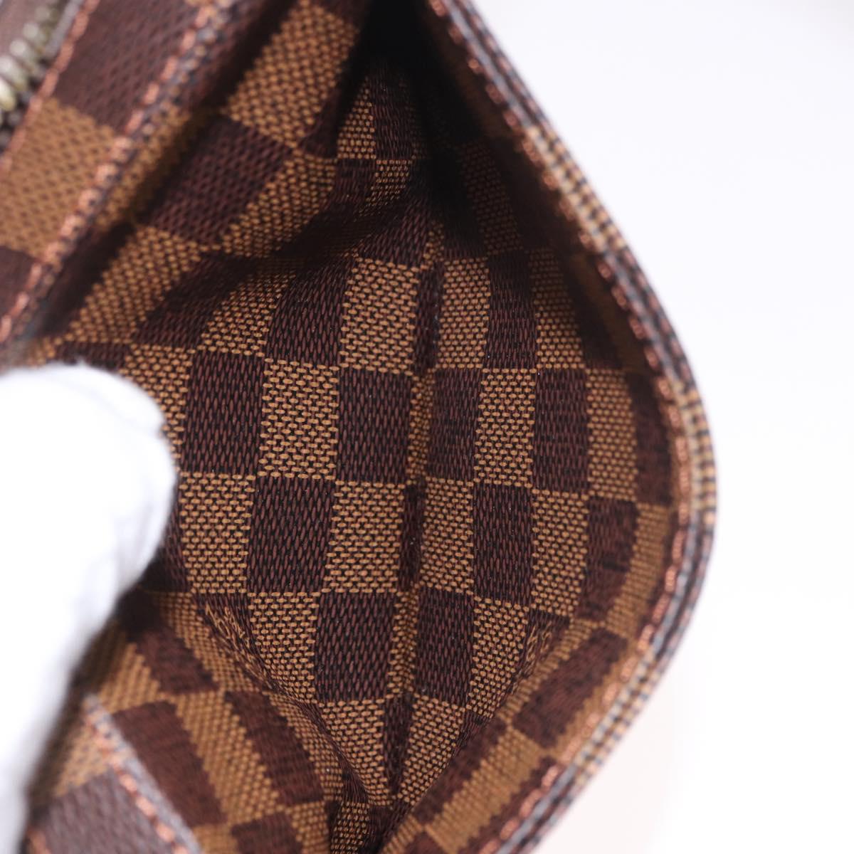 LOUIS VUITTON Damier Ebene Geronimos Shoulder Bag N51994 LV Auth ka4926V