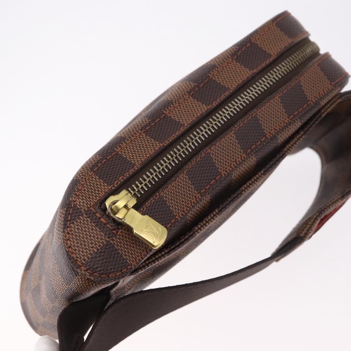 LOUIS VUITTON Damier Ebene Geronimos Shoulder Bag N51994 LV Auth ka4926V