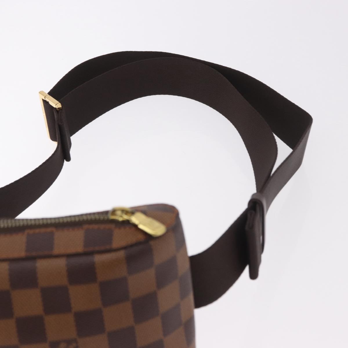 LOUIS VUITTON Damier Ebene Geronimos Shoulder Bag N51994 LV Auth ka4926V