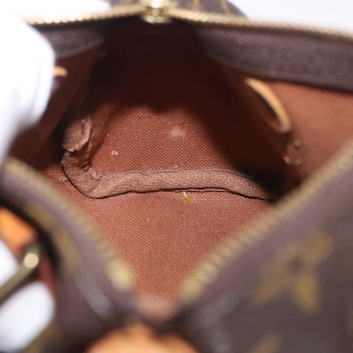 LOUIS VUITTON Monogram Mini Speedy Hand Bag M41534 LV Auth ka4932