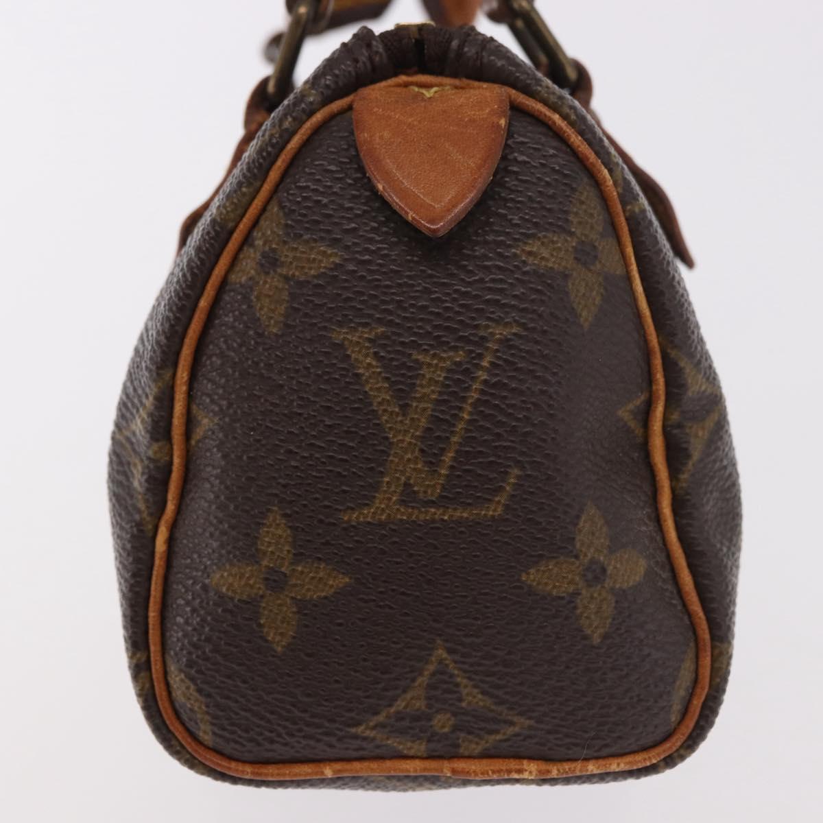 LOUIS VUITTON Monogram Mini Speedy Hand Bag M41534 LV Auth ka4932