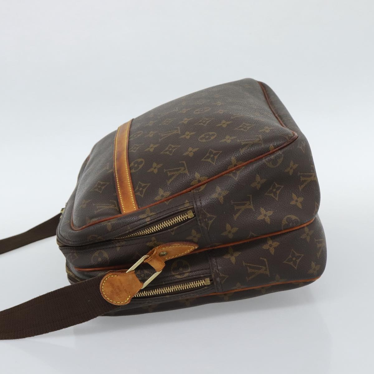 LOUIS VUITTON Monogram Reporter GM Shoulder Bag M45252 LV Auth ka4939