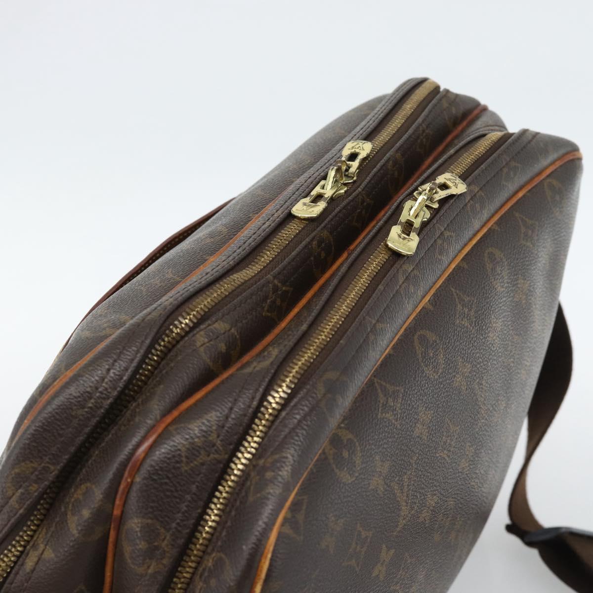 LOUIS VUITTON Monogram Reporter GM Shoulder Bag M45252 LV Auth ka4939