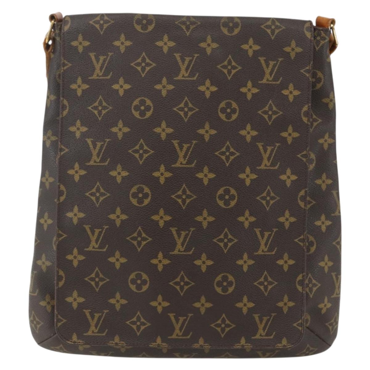 LOUIS VUITTON Monogram Musette Shoulder Bag M51256 LV Auth ka495