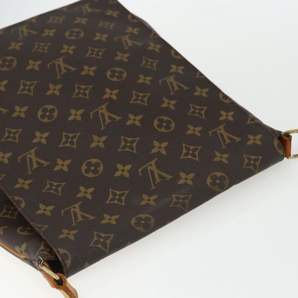 LOUIS VUITTON Monogram Musette Shoulder Bag M51256 LV Auth ka495
