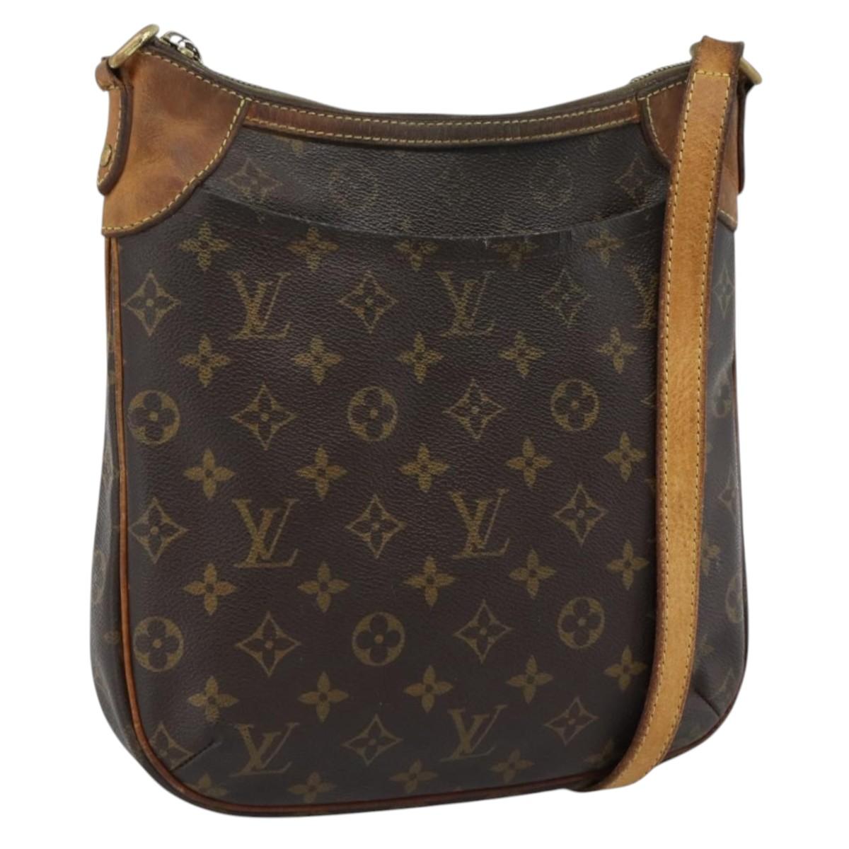 LOUIS VUITTON Monogram Odeon PM Shoulder Bag M56390 LV Auth ka4957
