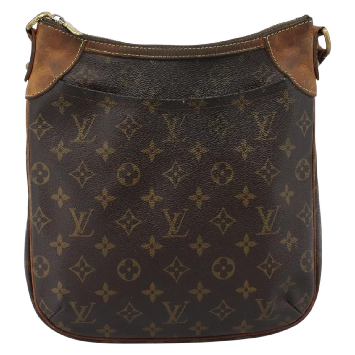 LOUIS VUITTON Monogram Odeon PM Shoulder Bag M56390 LV Auth ka4957