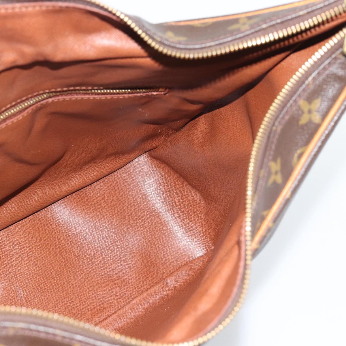 LOUIS VUITTON Monogram Boulogne 35 Shoulder Bag M51260 LV Auth ka4961