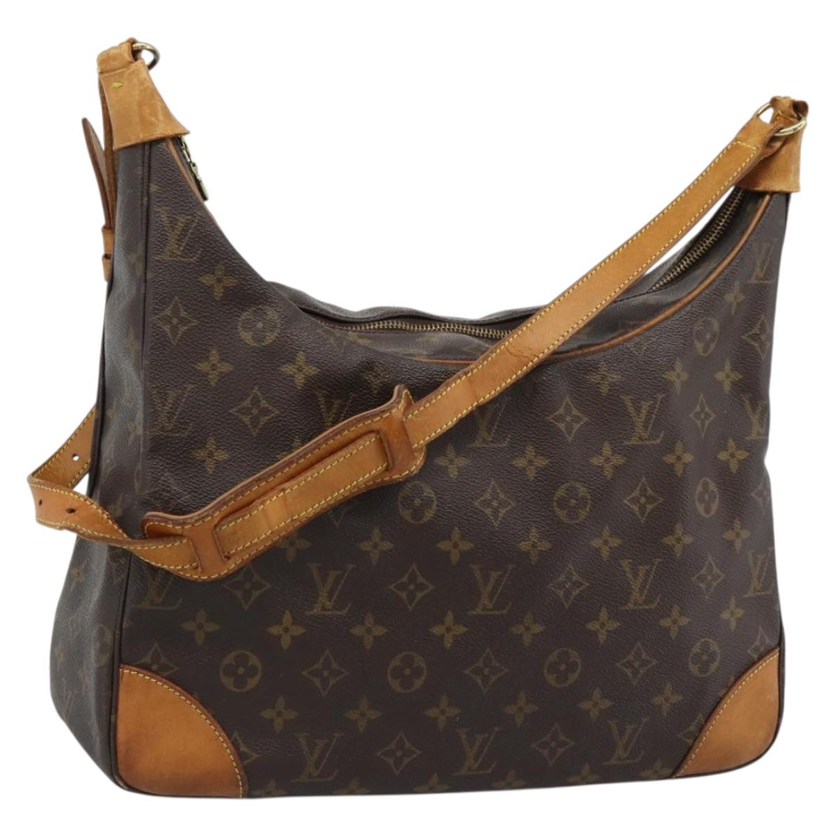 LOUIS VUITTON Monogram Boulogne 35 Shoulder Bag M51260 LV Auth ka4961