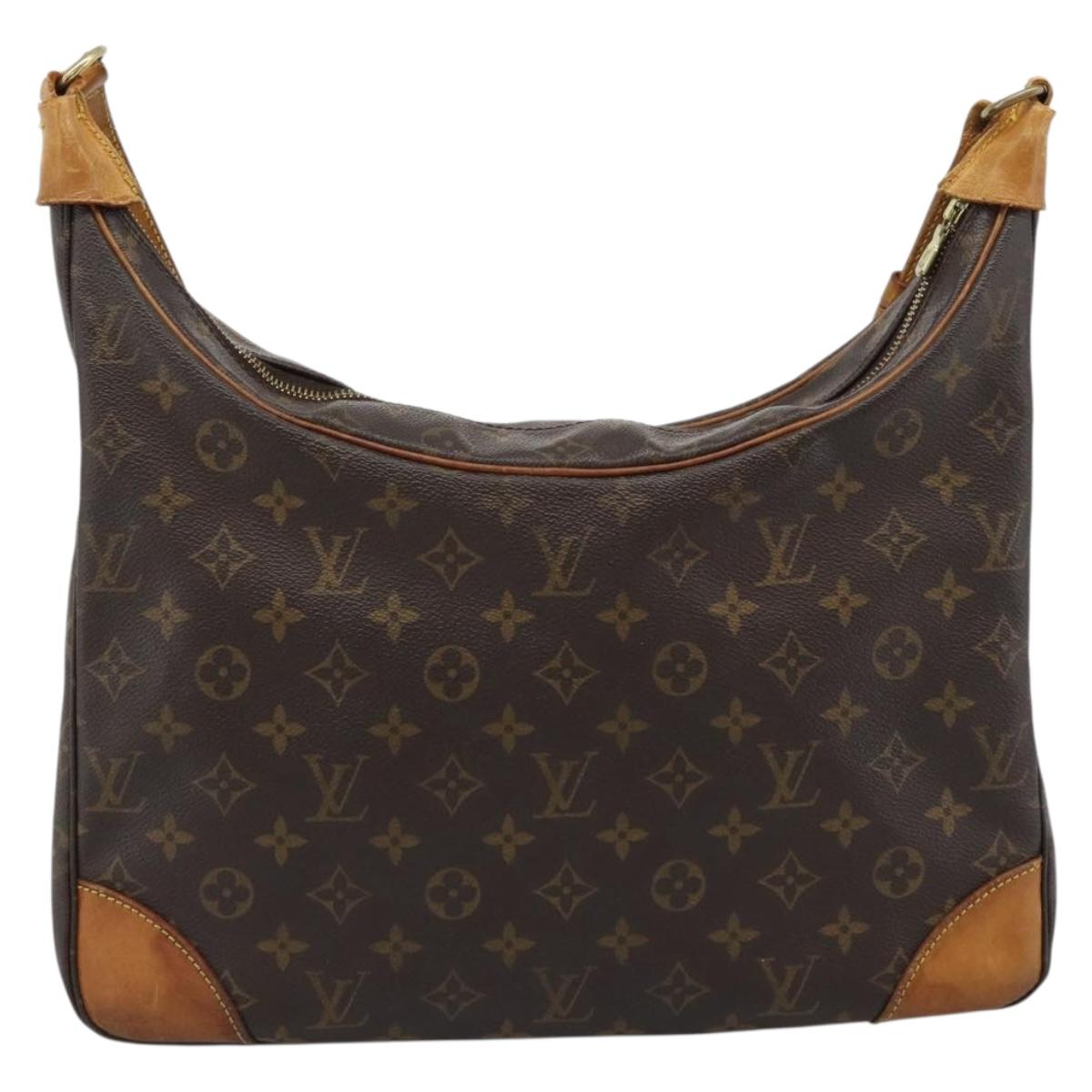 LOUIS VUITTON Monogram Boulogne 35 Shoulder Bag M51260 LV Auth ka4961