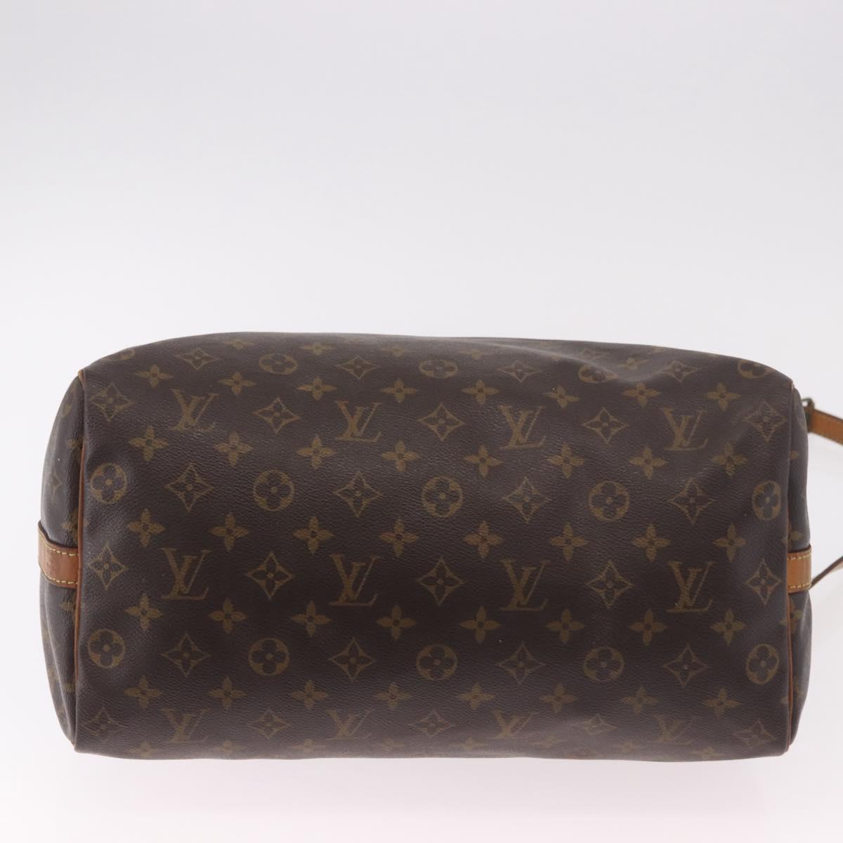 LOUIS VUITTON Monogram Speedy Bandouliere 35 Hand Bag M41111 LV Auth ka4968