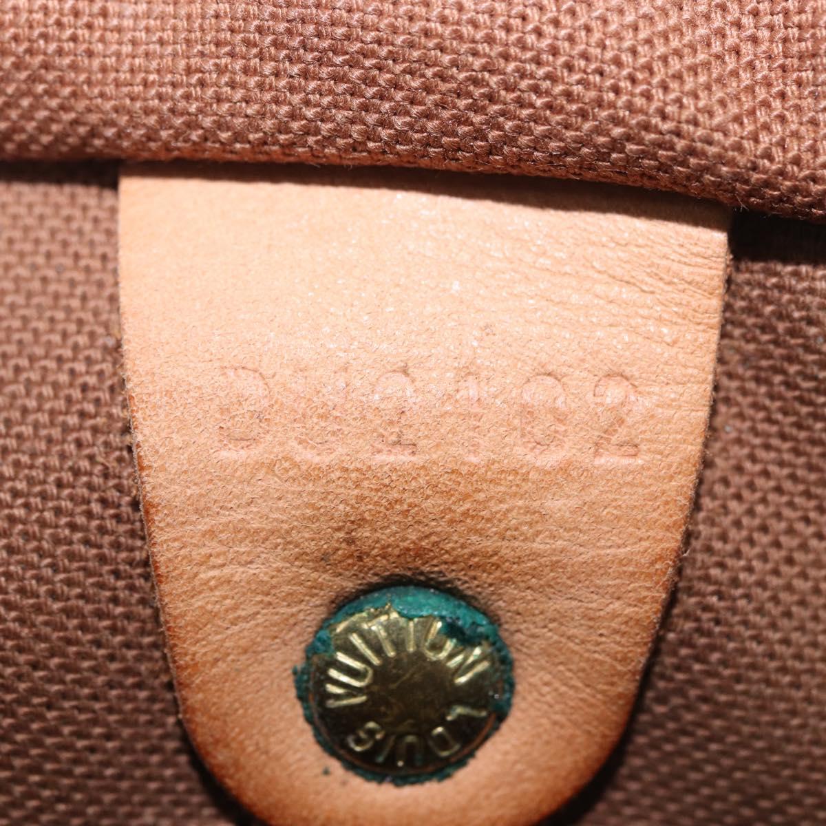 LOUIS VUITTON Monogram Speedy Bandouliere 35 Hand Bag M41111 LV Auth ka4968