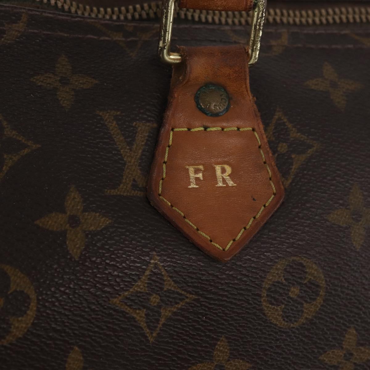 LOUIS VUITTON Monogram Speedy Bandouliere 35 Hand Bag M41111 LV Auth ka4968