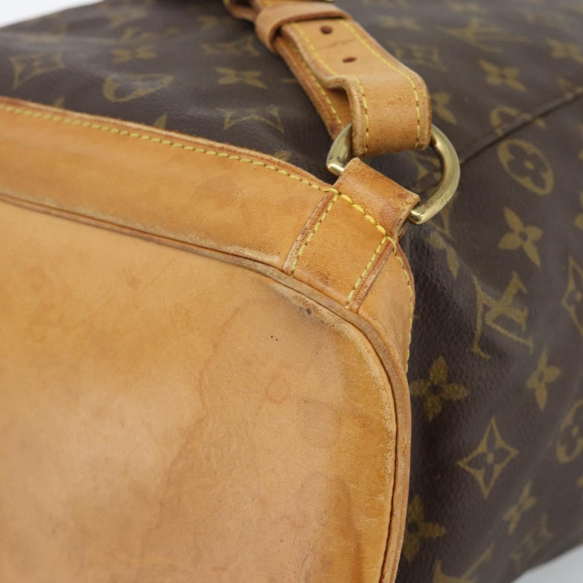 LOUIS VUITTON Monogram Montsouris GM Backpack M51135 LV Auth ka4969