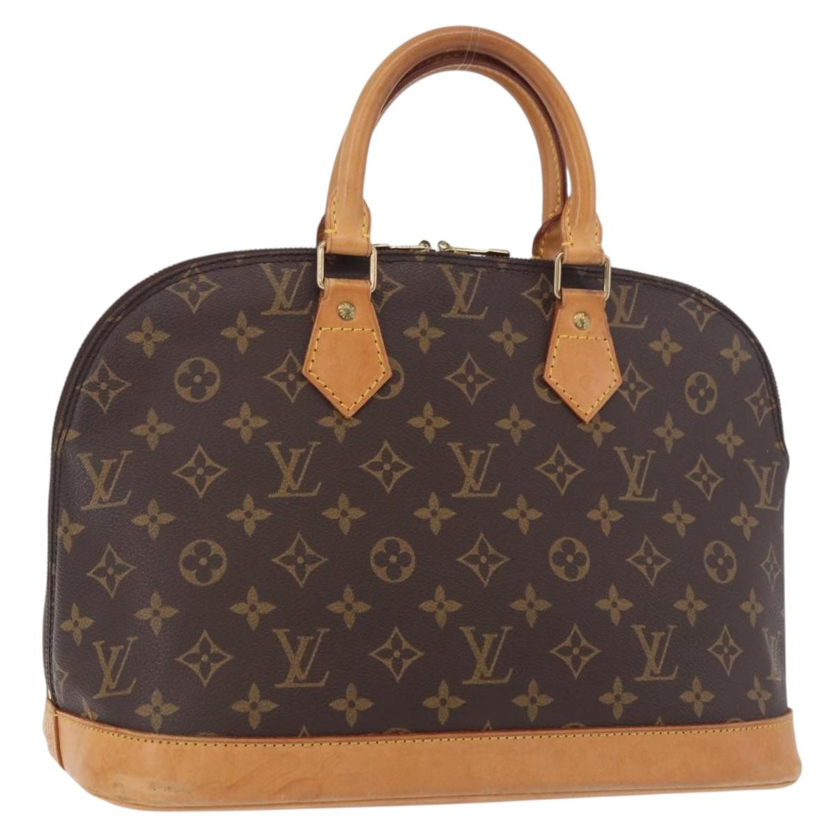 LOUIS VUITTON Monogram Alma Hand Bag M51130 LV Auth ka4971