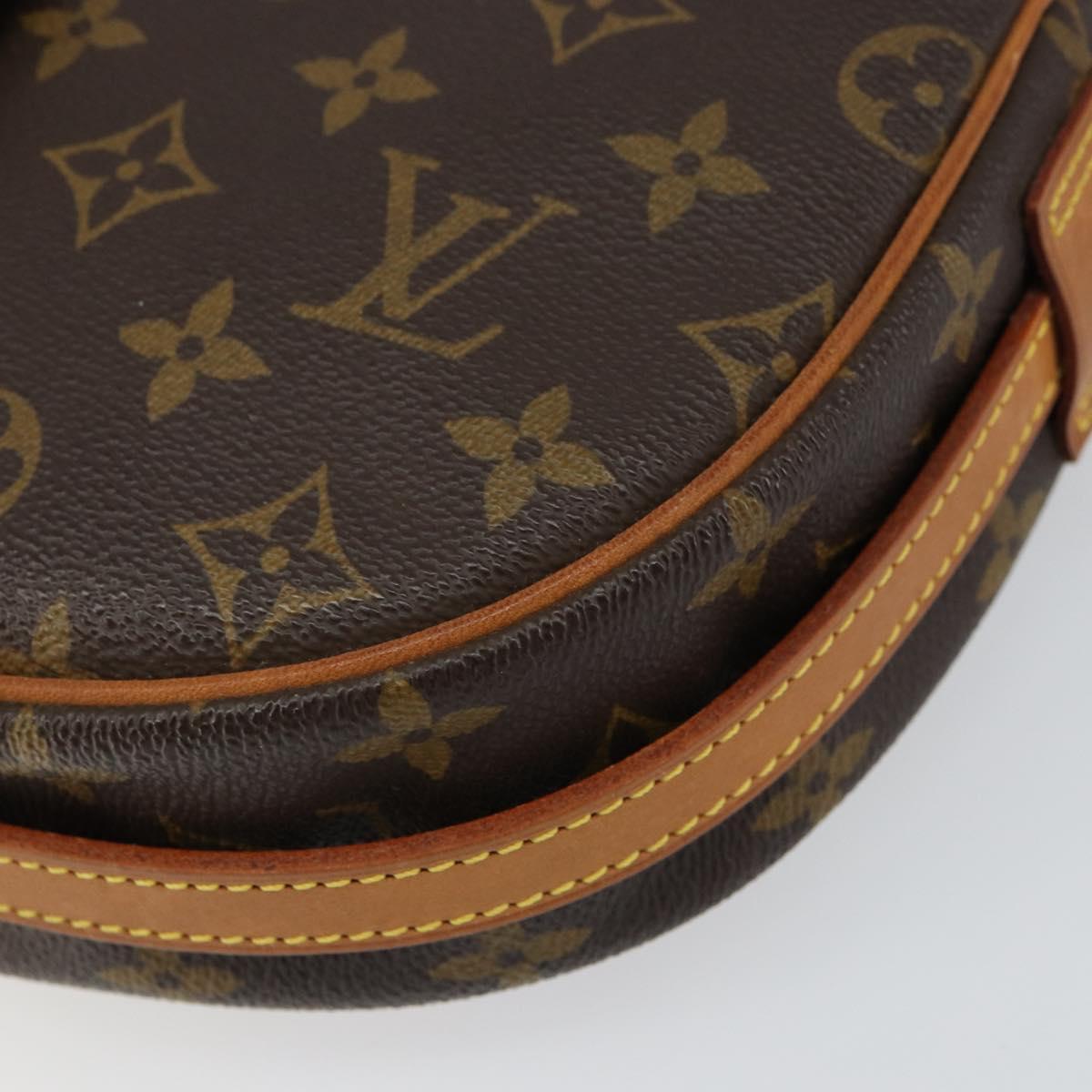 LOUIS VUITTON Monogram Jeune Fille GM Shoulder Bag M51225 LV Auth ka498