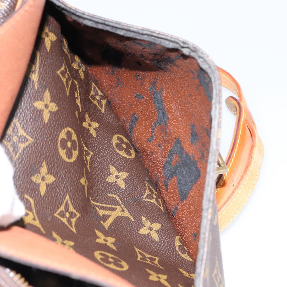 LOUIS VUITTON Monogram Jeune Fille GM Shoulder Bag M51225 LV Auth ka498