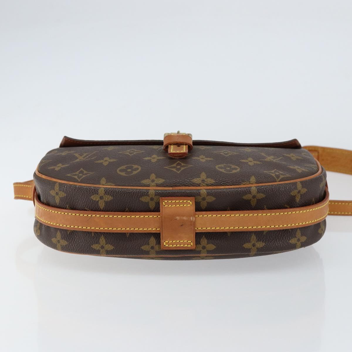 LOUIS VUITTON Monogram Jeune Fille GM Shoulder Bag M51225 LV Auth ka498