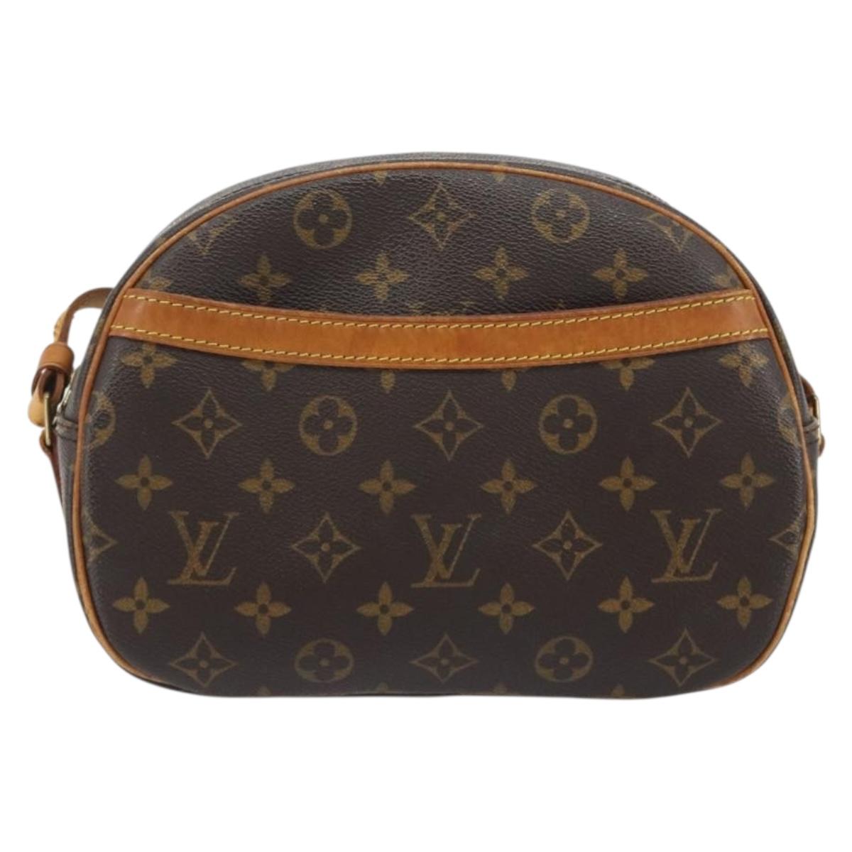 LOUIS VUITTON Monogram Blois Shoulder Bag M51221 LV Auth ka4984A