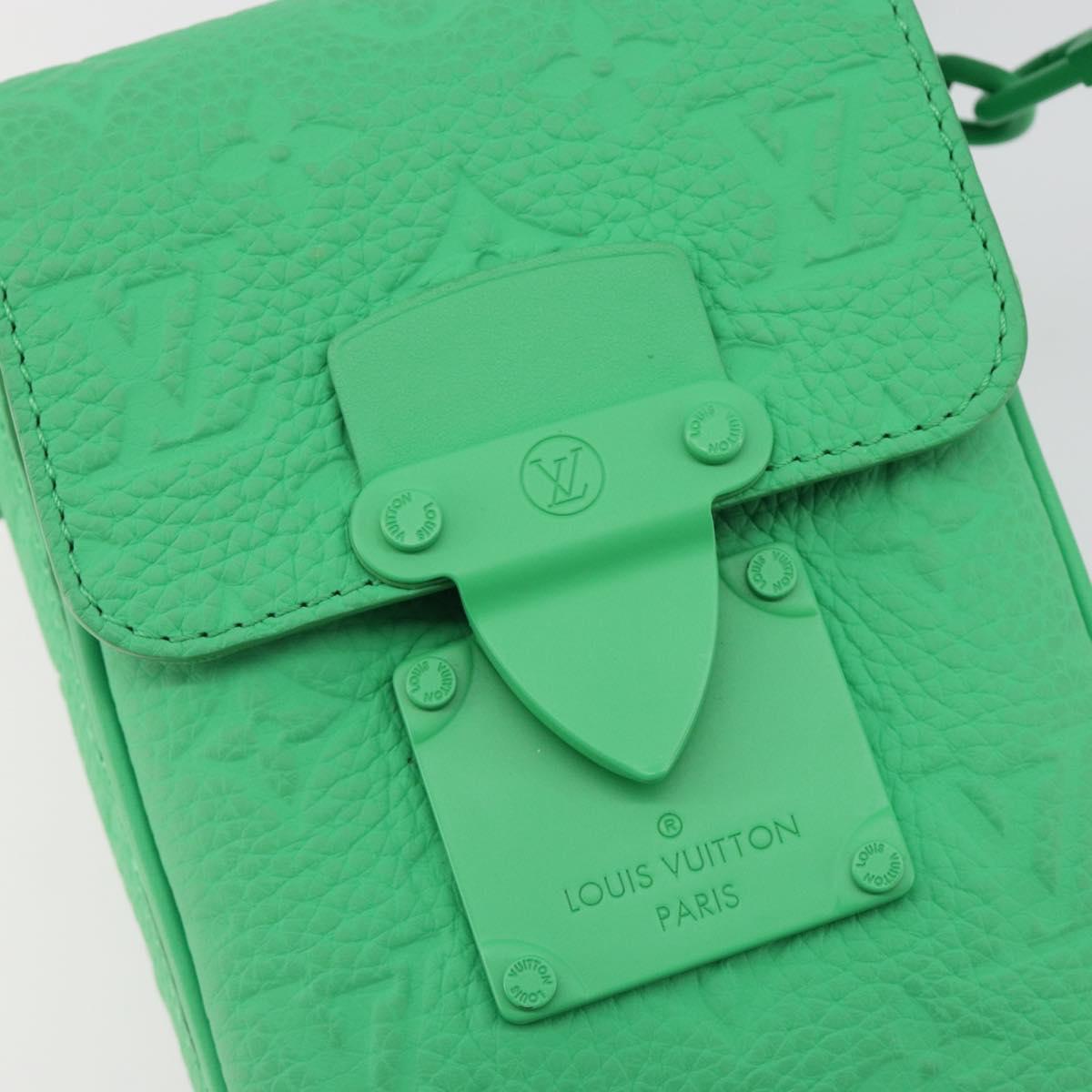 LOUIS VUITTON Lock Vertical Wearable Wallet M81525 Auth ka4987A