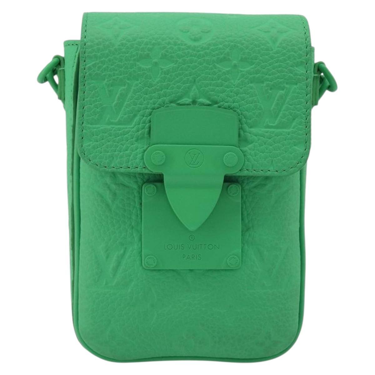 LOUIS VUITTON Lock Vertical Wearable Wallet M81525 Auth ka4987A