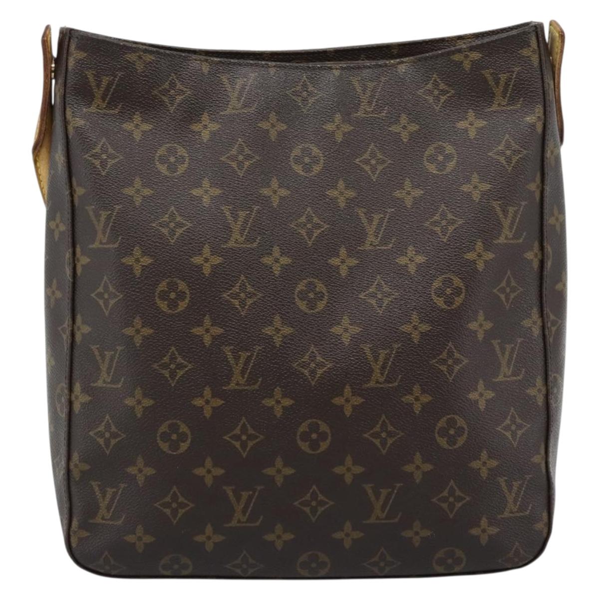 LOUIS VUITTON Monogram Looping GM Shoulder Bag M51145 LV Auth ka5000