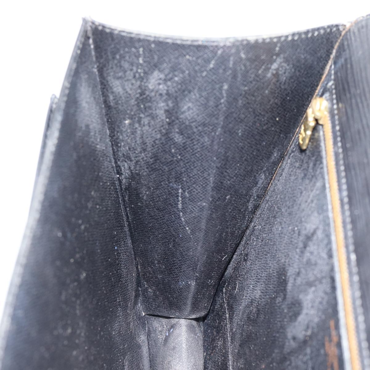 LOUIS VUITTON Epi Monceau 28 Hand Bag Black M52122 LV Auth ka5007