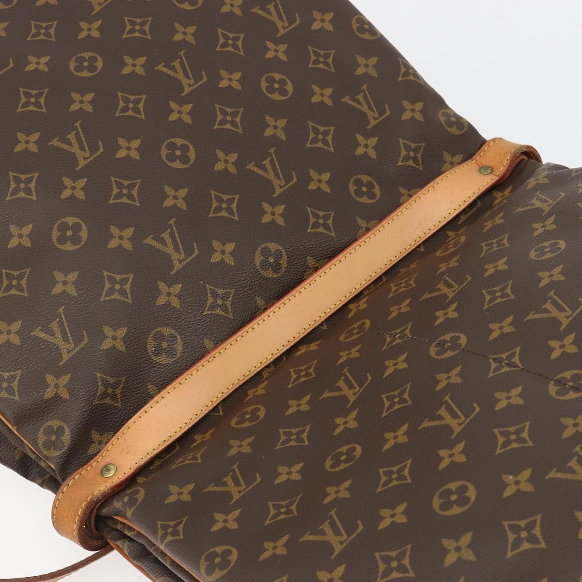 LOUIS VUITTON Monogram Saumur 35 Shoulder Bag M42254 LV Auth ka5008