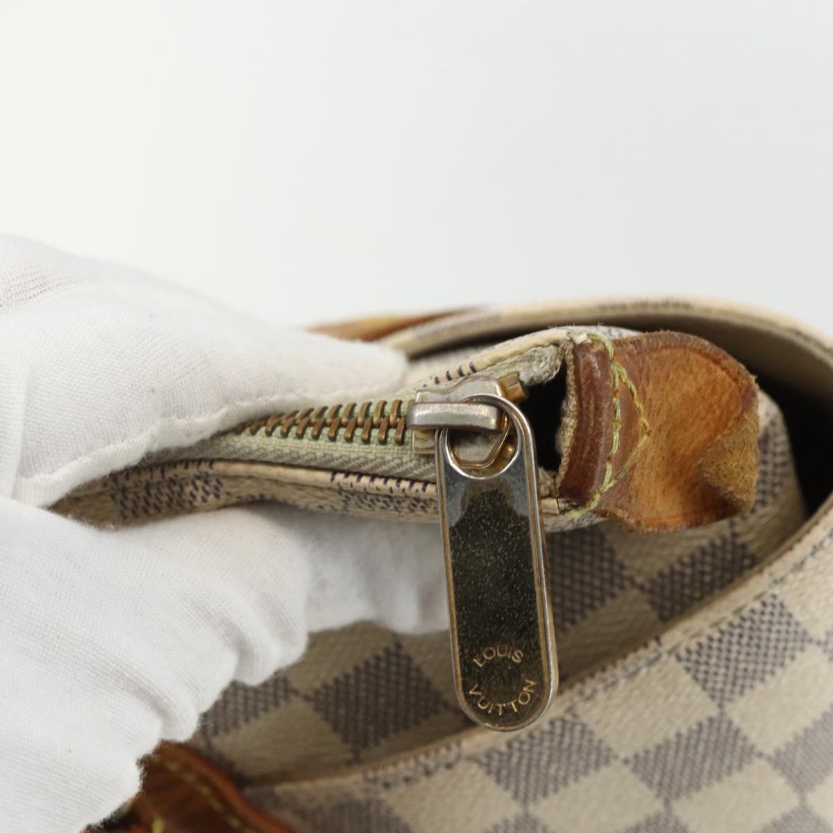 LOUIS VUITTON Damier Azur Totally PM Tote Bag N41280 LV Auth ka502