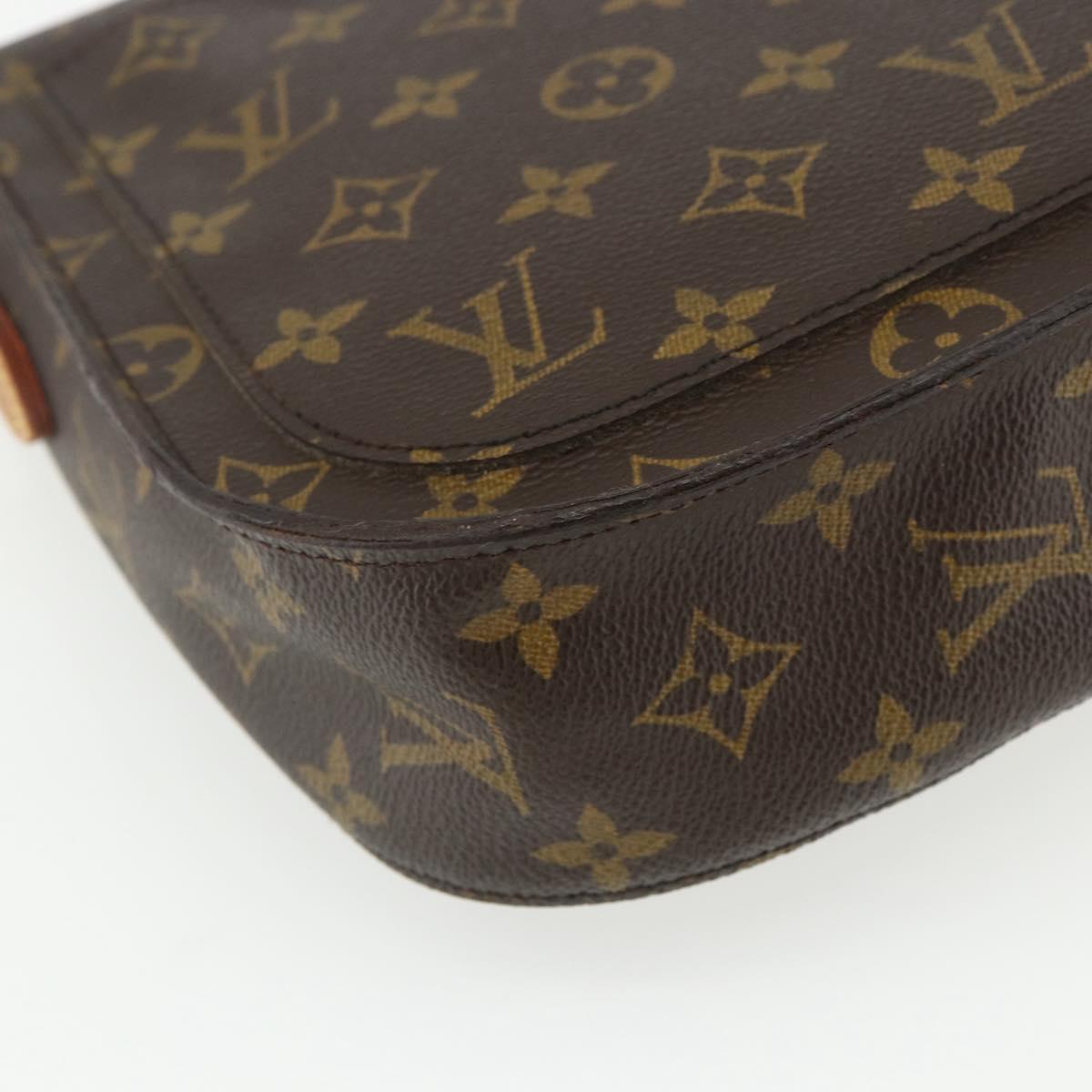 LOUIS VUITTON Monogram Saint Cloud GM Shoulder Bag TH1920 LV Auth ka503