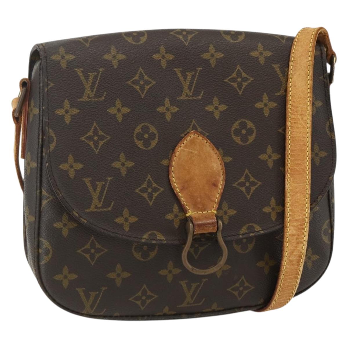 LOUIS VUITTON Monogram Saint Cloud GM Shoulder Bag TH1920 LV Auth ka503