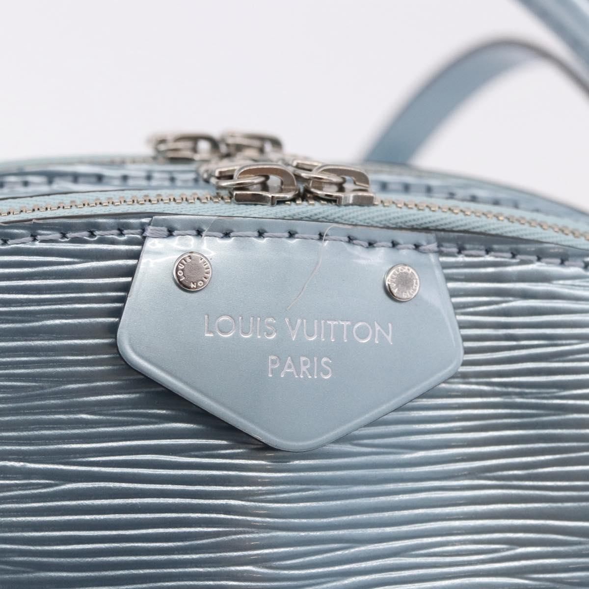 LOUIS VUITTON Epi Electric B Alma Hand Bag Light Blue LV Auth ka5034SAM