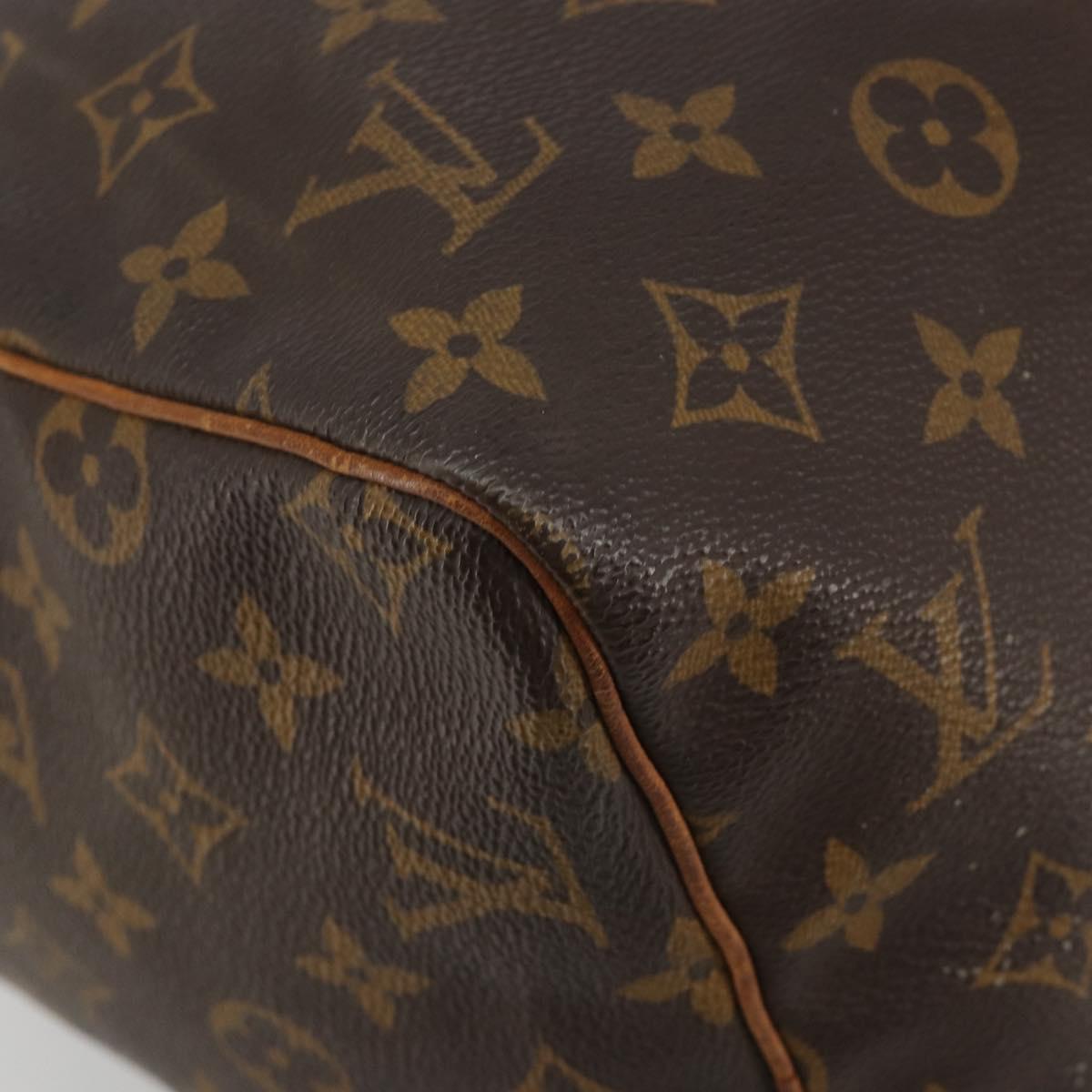 LOUIS VUITTON Monogram Speedy 30 Hand Bag M41526 LV Auth ka5039