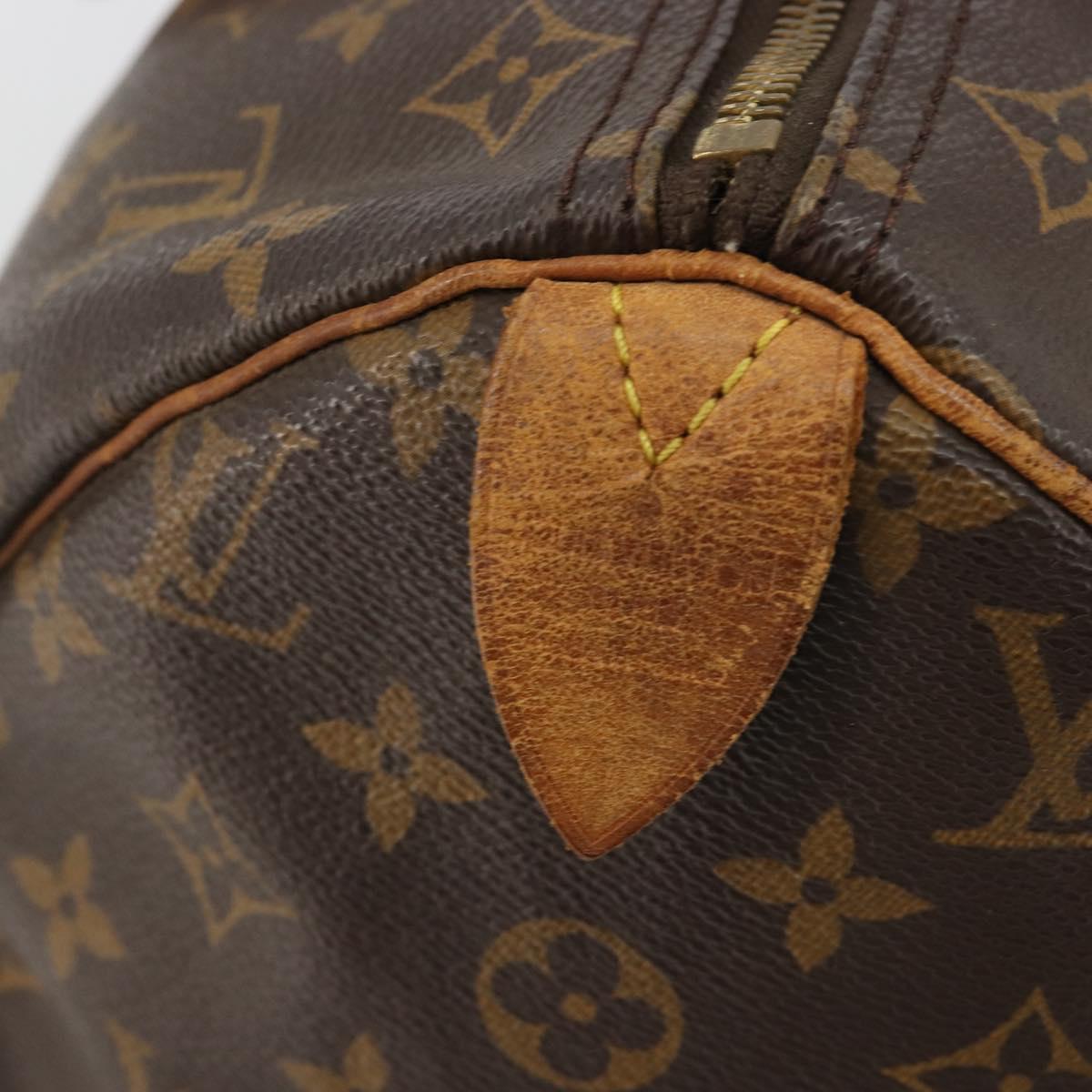 LOUIS VUITTON Monogram Speedy 30 Hand Bag M41526 LV Auth ka5039