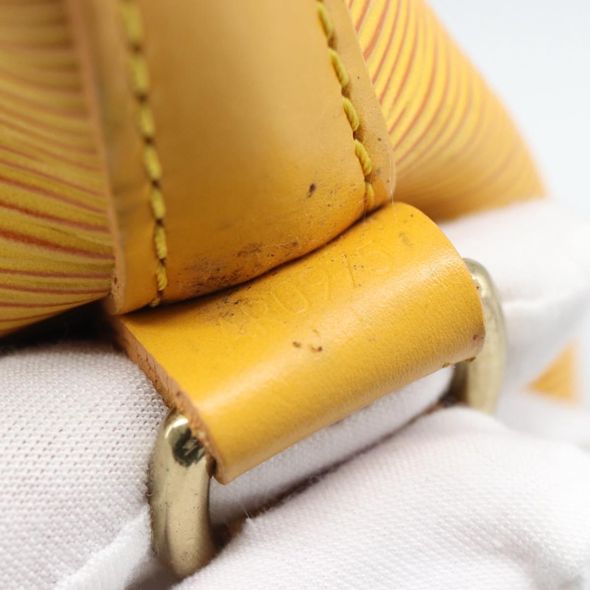 LOUIS VUITTON Epi Noe Shoulder Bag Tassili Yellow M44009 LV Auth ka5048