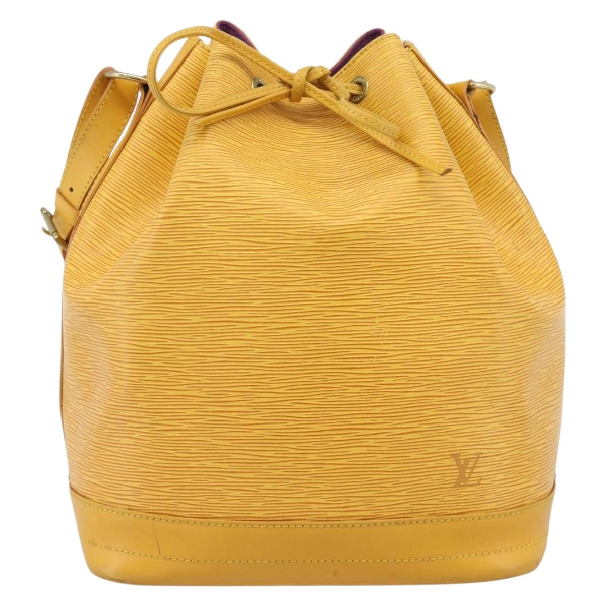 LOUIS VUITTON Epi Noe Shoulder Bag Tassili Yellow M44009 LV Auth ka5048