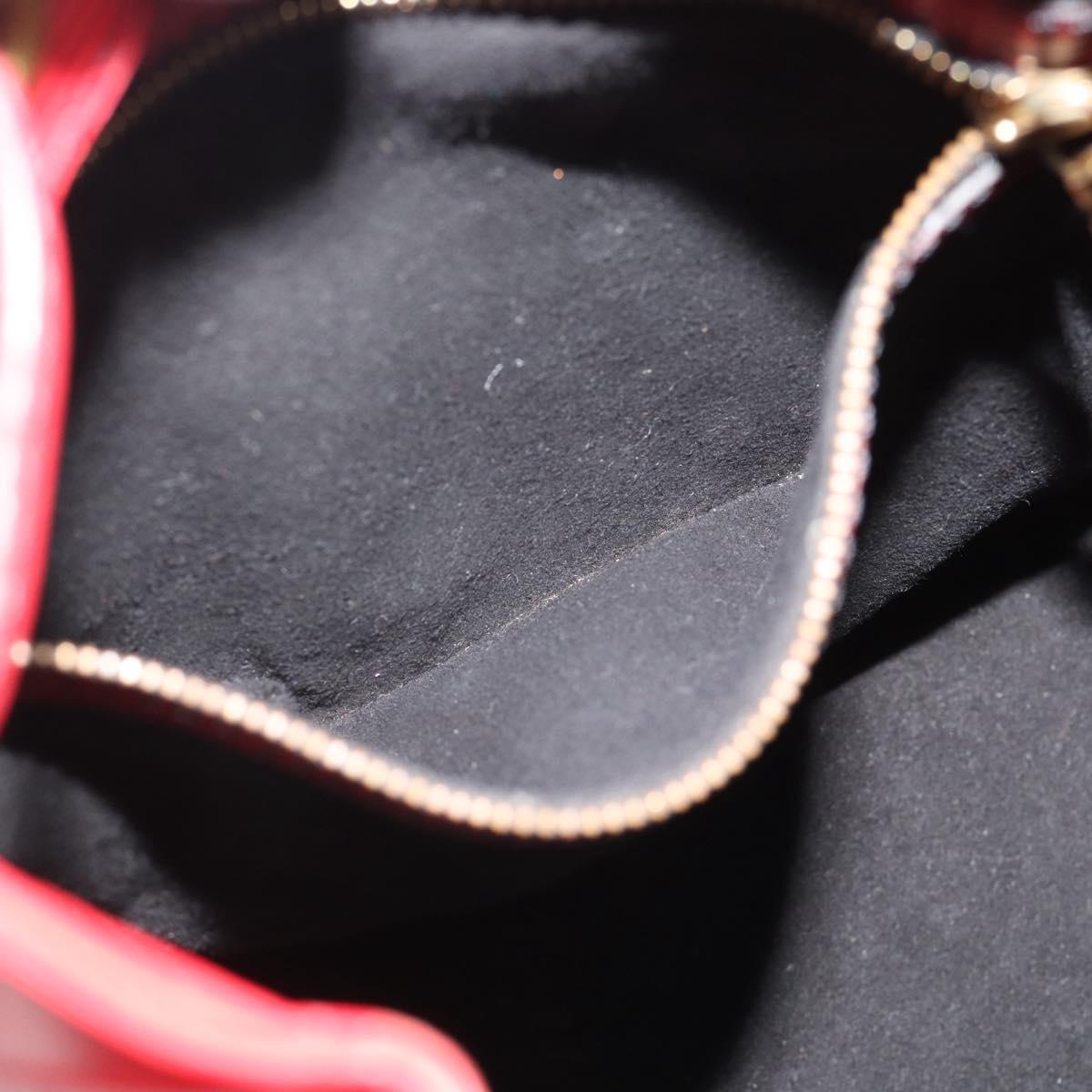 LOUIS VUITTON Epi Petit Noe Shoulder Bag Red M44107 LV Auth ka5050A