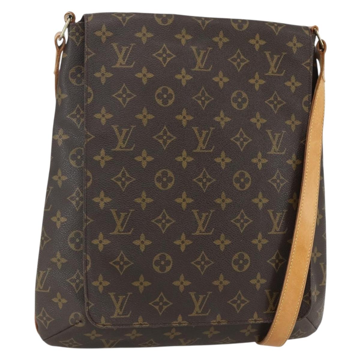 LOUIS VUITTON Monogram Musette Shoulder Bag M51256 LV Auth ka506