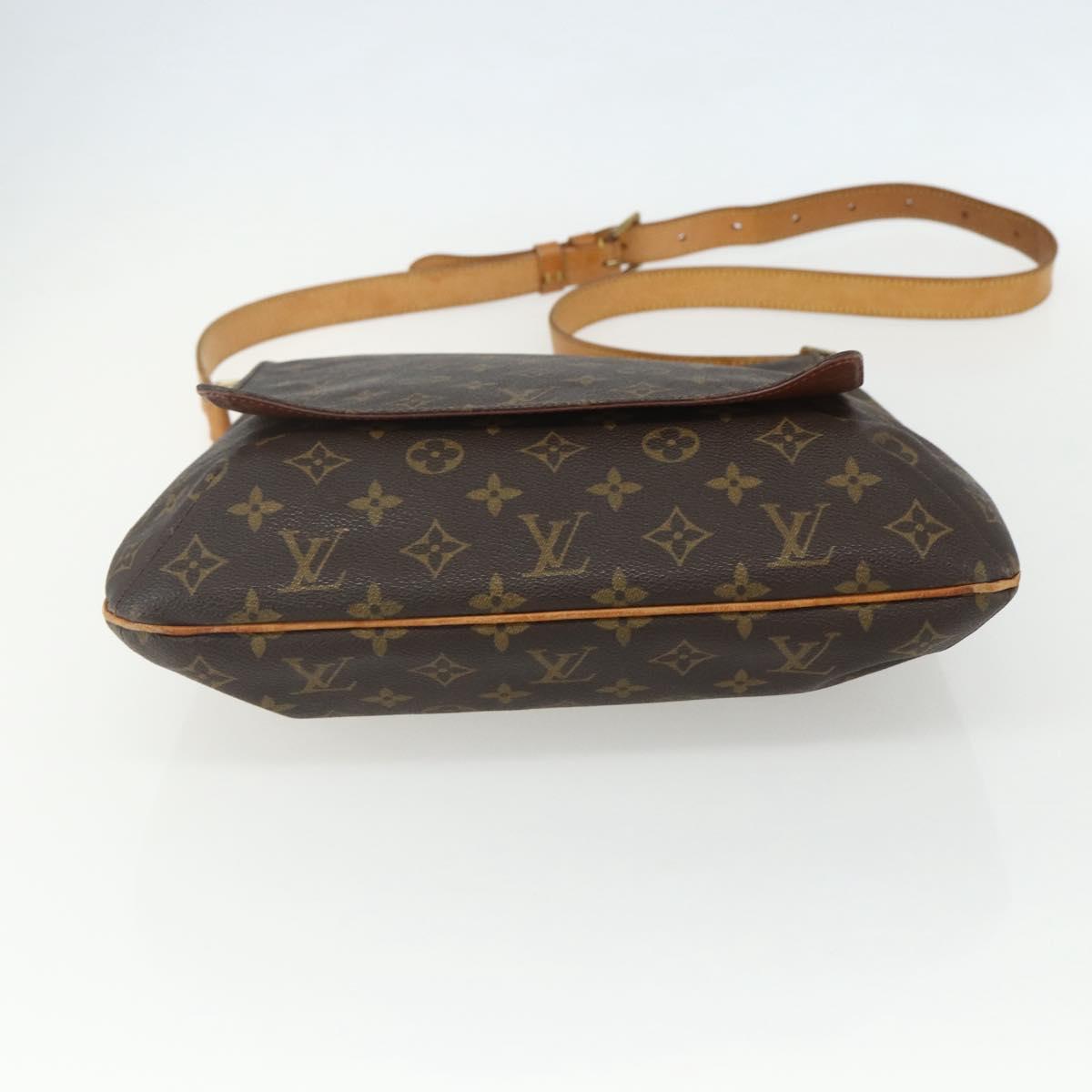LOUIS VUITTON Monogram Musette Shoulder Bag M51256 LV Auth ka506