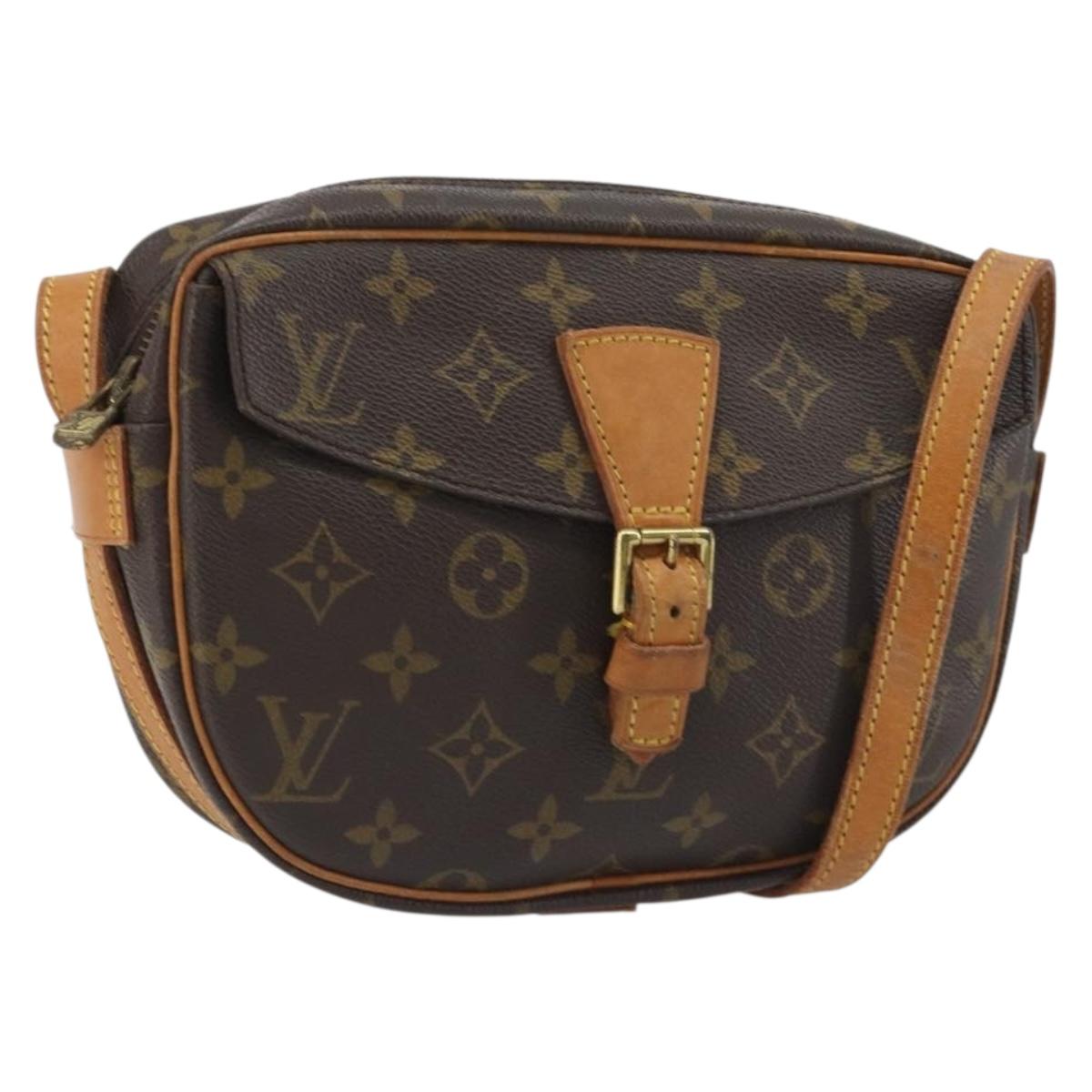 LOUIS VUITTON Monogram Jeune Fille PM Shoulder Bag M51227 LV Auth ka5064A