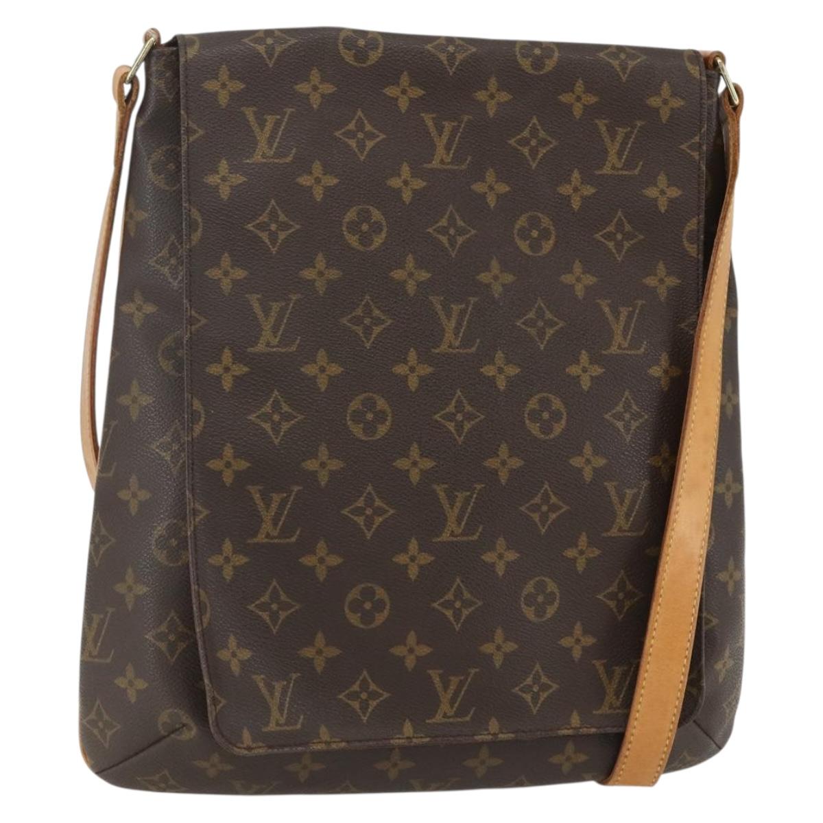 LOUIS VUITTON Monogram Musette Shoulder Bag M51256 LV Auth ka507