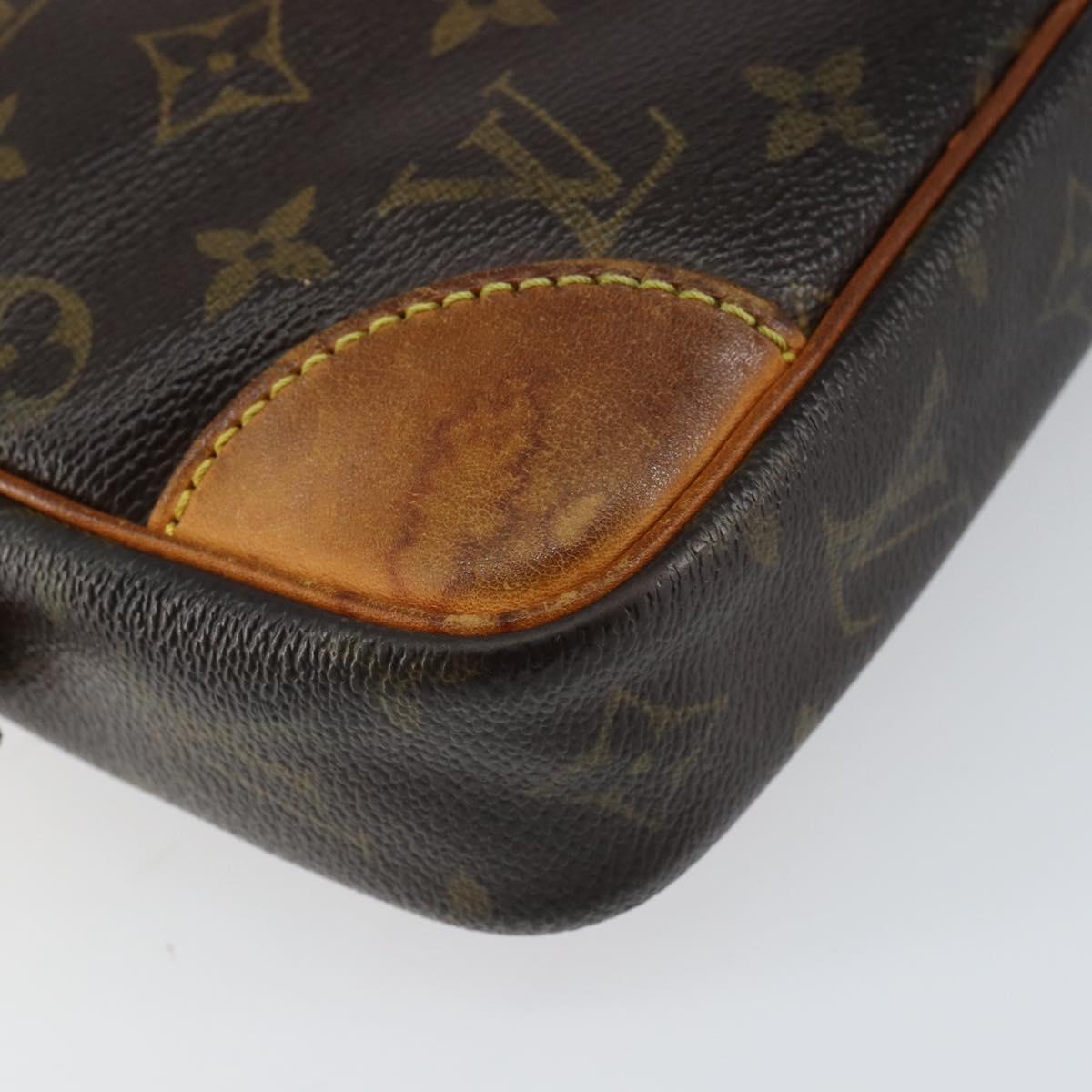 LOUIS VUITTON Monogram Marly Dragonne GM Clutch Bag M51825 LV Auth ka508