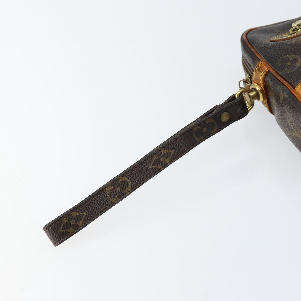 LOUIS VUITTON Monogram Marly Dragonne GM Clutch Bag M51825 LV Auth ka508