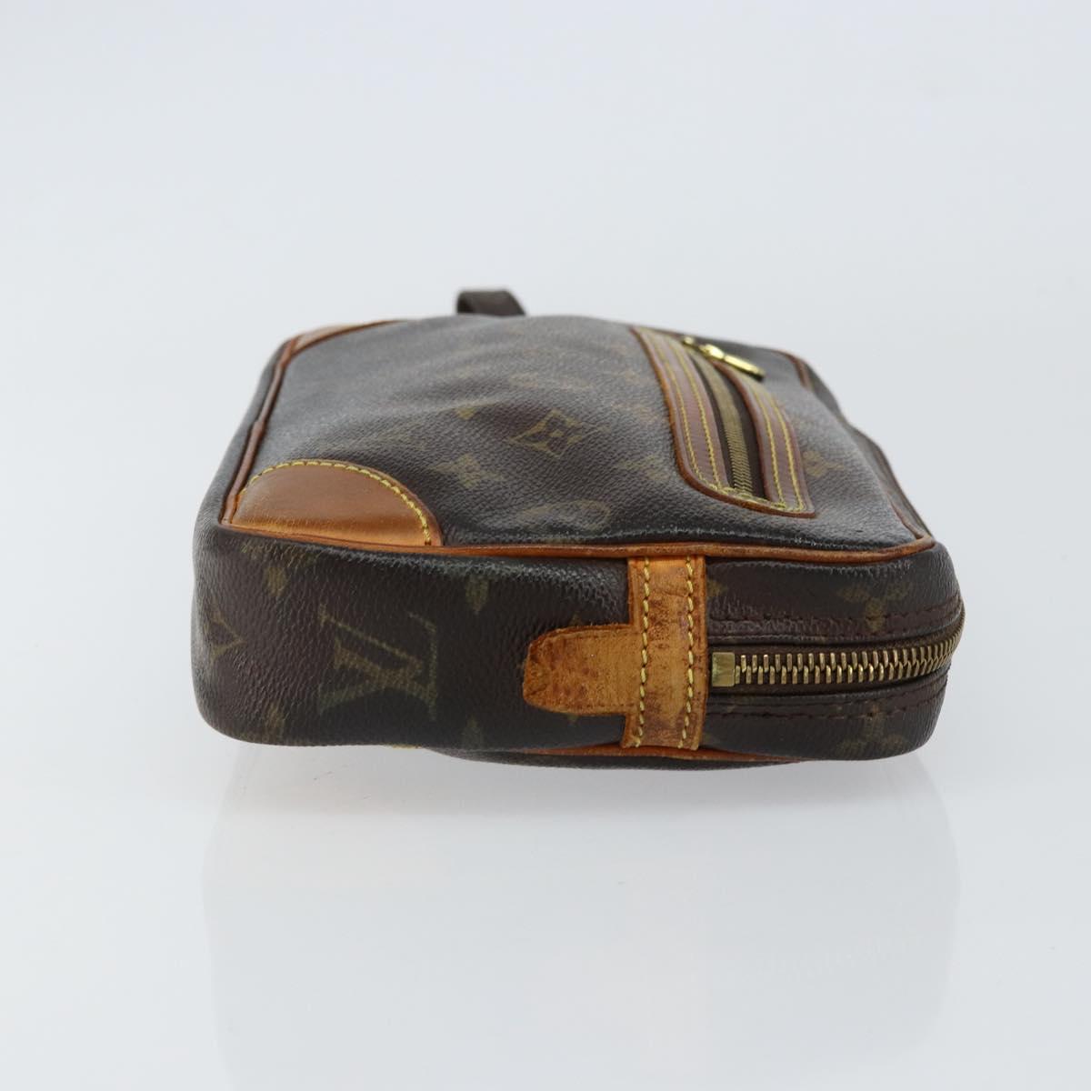 LOUIS VUITTON Monogram Marly Dragonne GM Clutch Bag M51825 LV Auth ka508